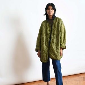 Vintage Oversized Quilted Liner